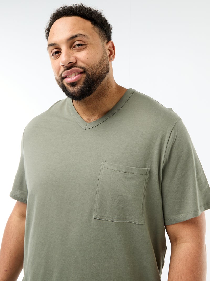 Ensemble pyjama court t-shirt + short - 2 pièces Vert - Kiabi