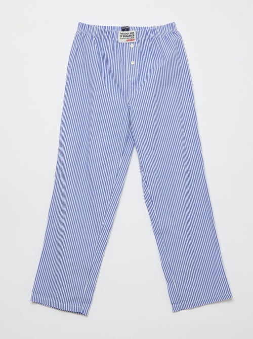 Ensemble pyjama en popeline - 2 pièces - Kiabi