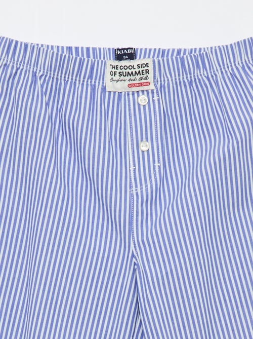 Ensemble pyjama en popeline - 2 pièces - Kiabi