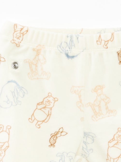 Ensemble pyjama en velours 'Disney' haut + pantalon - 2 pièces - Kiabi Ensemble pyjama en velours 'Disney' haut + pantalon - 2 pièces - Kiabi