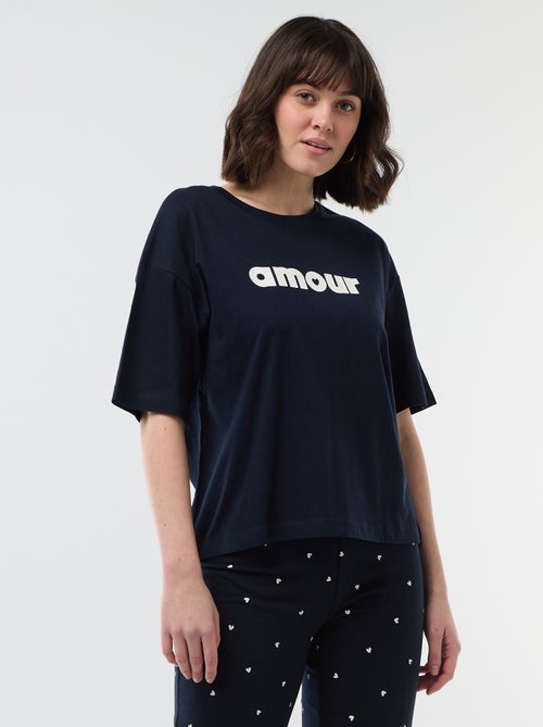 Ensemble pyjama long - 2 pièces - Kiabi