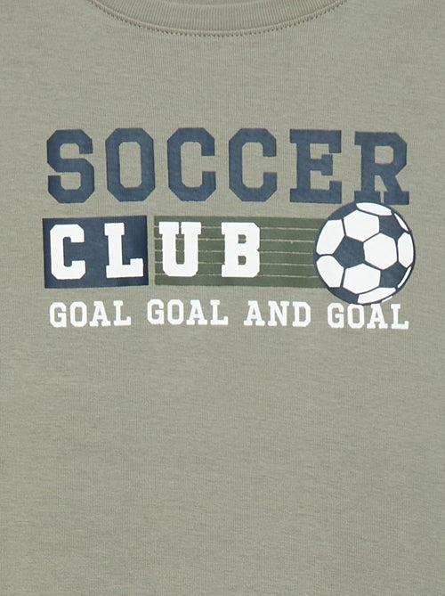 Ensemble pyjama long imprimé - 2 pièces - Kiabi