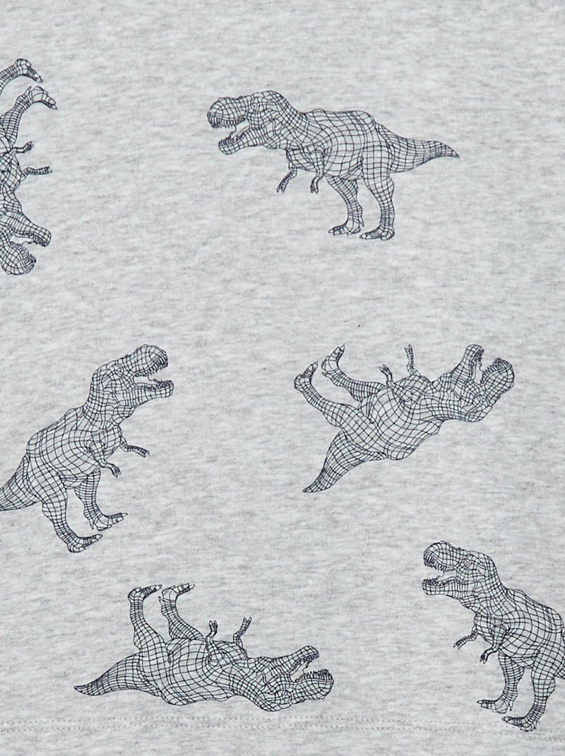 Ensemble pyjama long imprimé - 2 pièces Vert - Kiabi