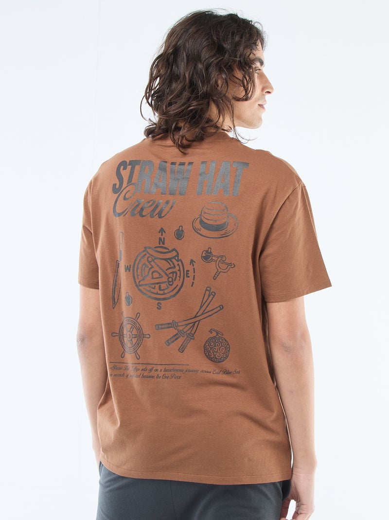 Ensemble pyjama long 'One piece' - 2 pièces Gris - Kiabi