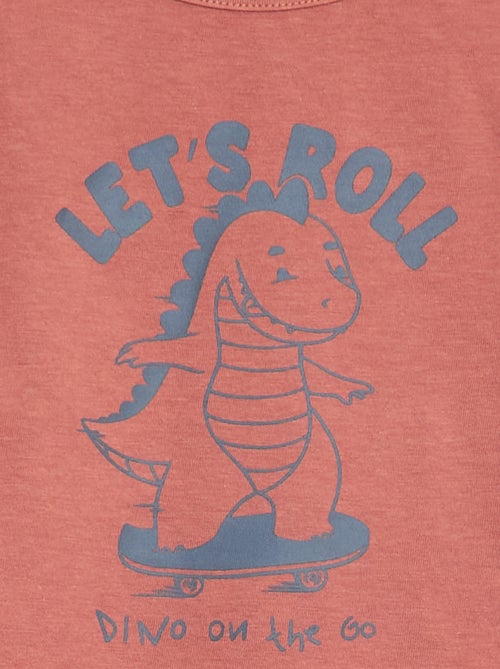 Ensemble pyjama t-shirt + legging imprimé - 2 pièces - Kiabi