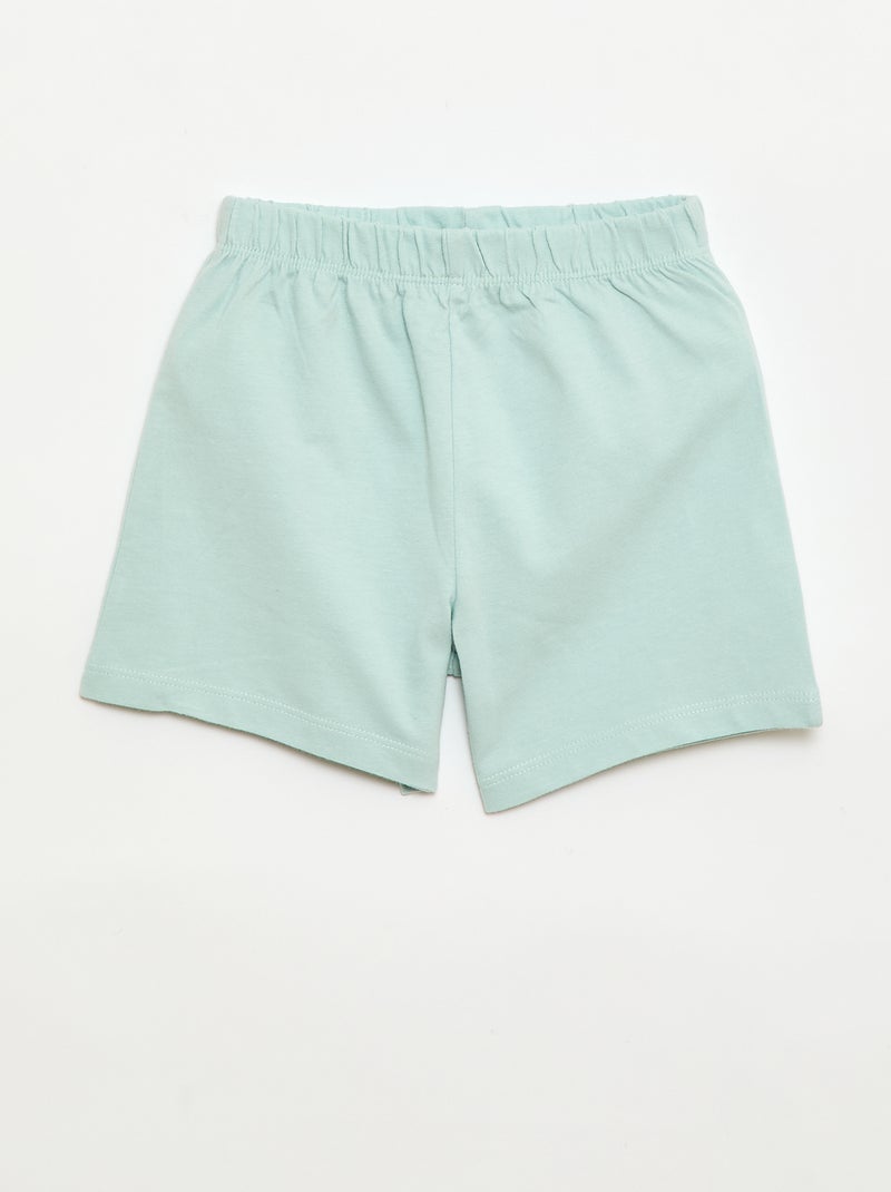 Ensemble Pyjama T-shirt + short 'Disney' - 2 pièces Blanc - Kiabi