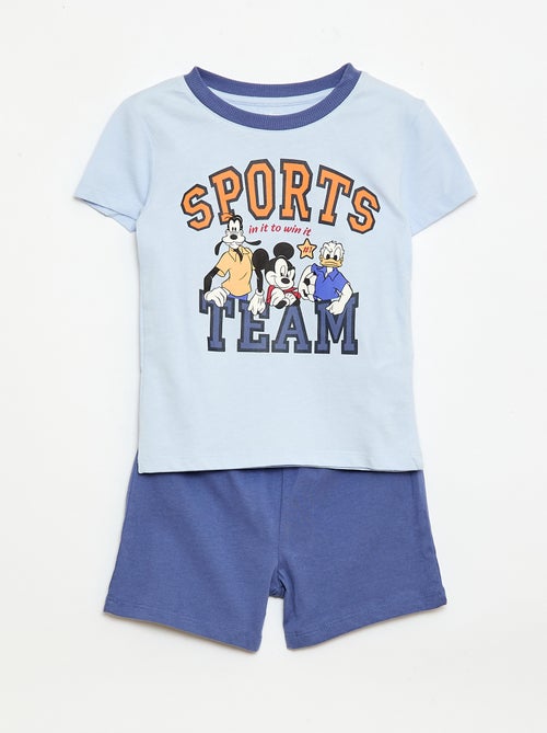 Ensemble Pyjama T-shirt + short 'Disney' - 2 pièces - Kiabi