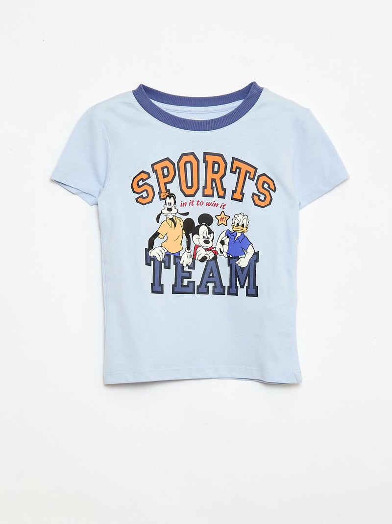 Ensemble Pyjama T-shirt + short 'Disney' - 2 pièces Bleu - Kiabi