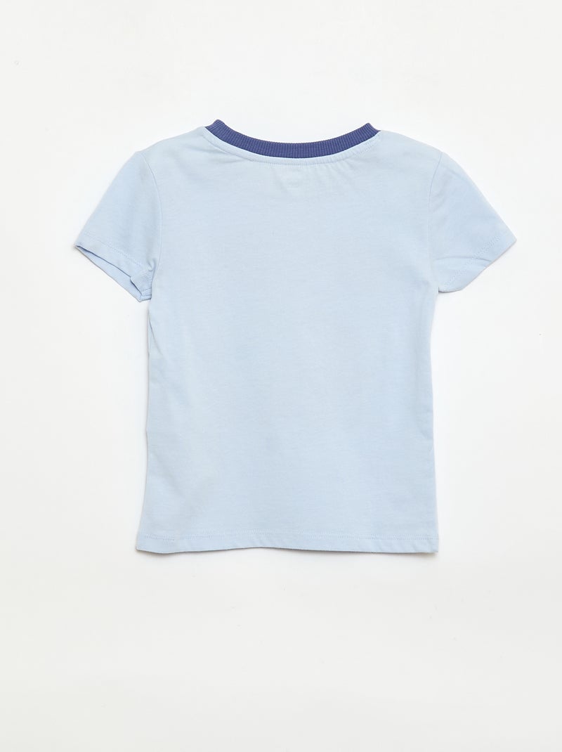 Ensemble Pyjama T-shirt + short 'Disney' - 2 pièces Bleu - Kiabi