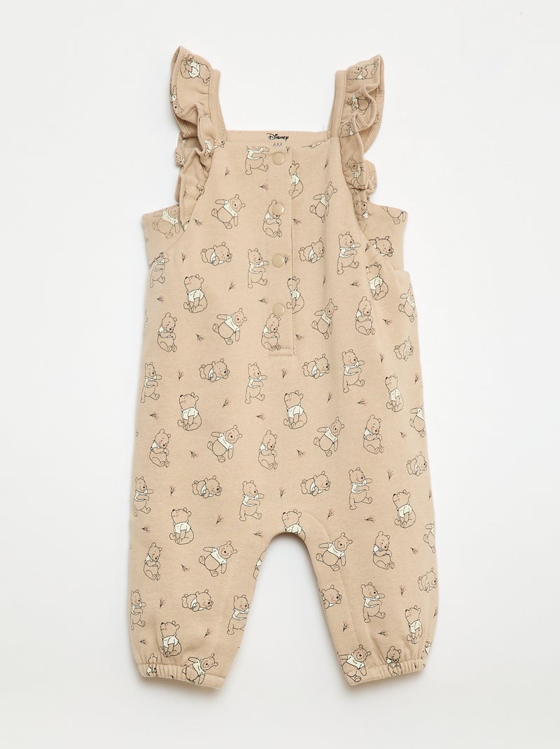 Ensemble Salopette 'Winnie' + bandeau + t-shirt - 3 pièces Rose - Kiabi