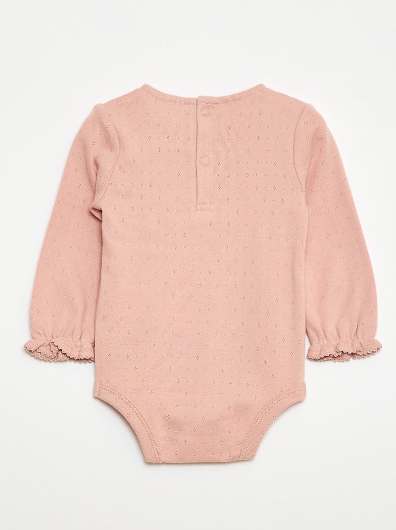 Ensemble Salopette 'Winnie' + bandeau + t-shirt - 3 pièces Rose - Kiabi