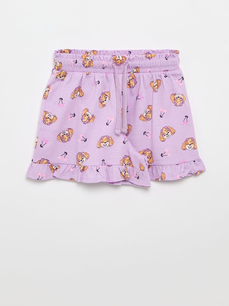 Ensemble short + T-shirt 'Pat' Patrouille' Blanc - Kiabi