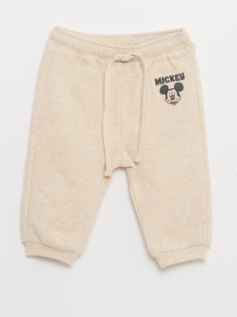 Ensemble sweat - pantalon + Bandana - 2 pièces Beige - Kiabi