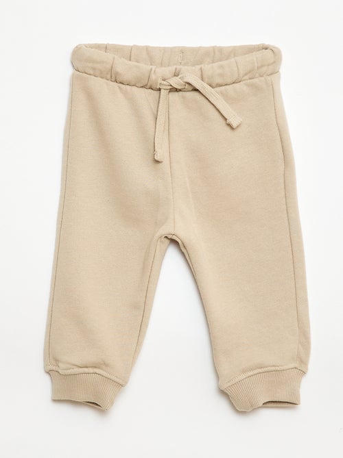 Ensemble sweat à capuche + jogging monochrome - 2 pièces - Kiabi