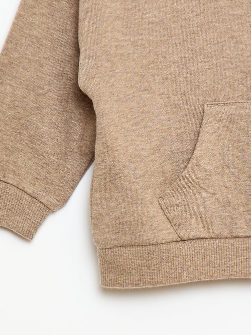 Ensemble sweat à capuche + jogging monochrome - 2 pièces - Kiabi