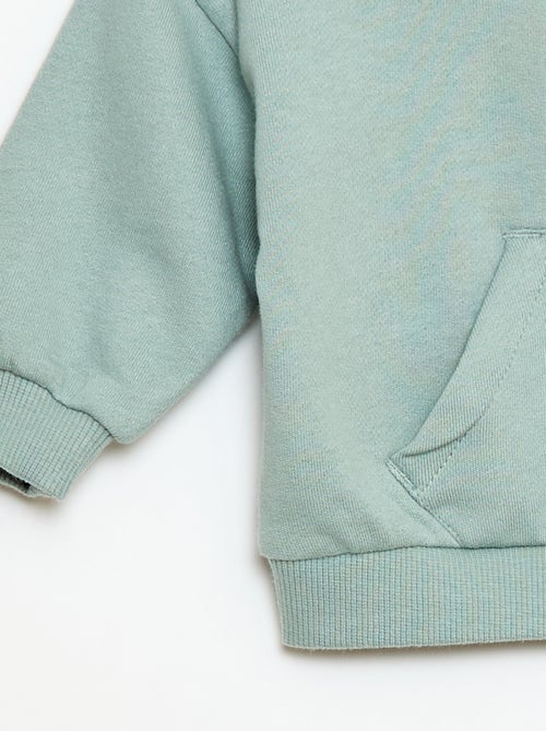 Ensemble sweat à capuche + jogging monochrome - 2 pièces - Kiabi