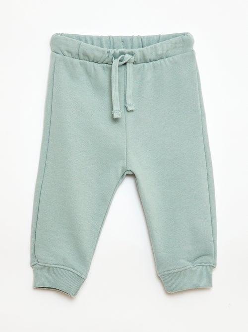 Ensemble sweat à capuche + jogging monochrome - 2 pièces - Kiabi