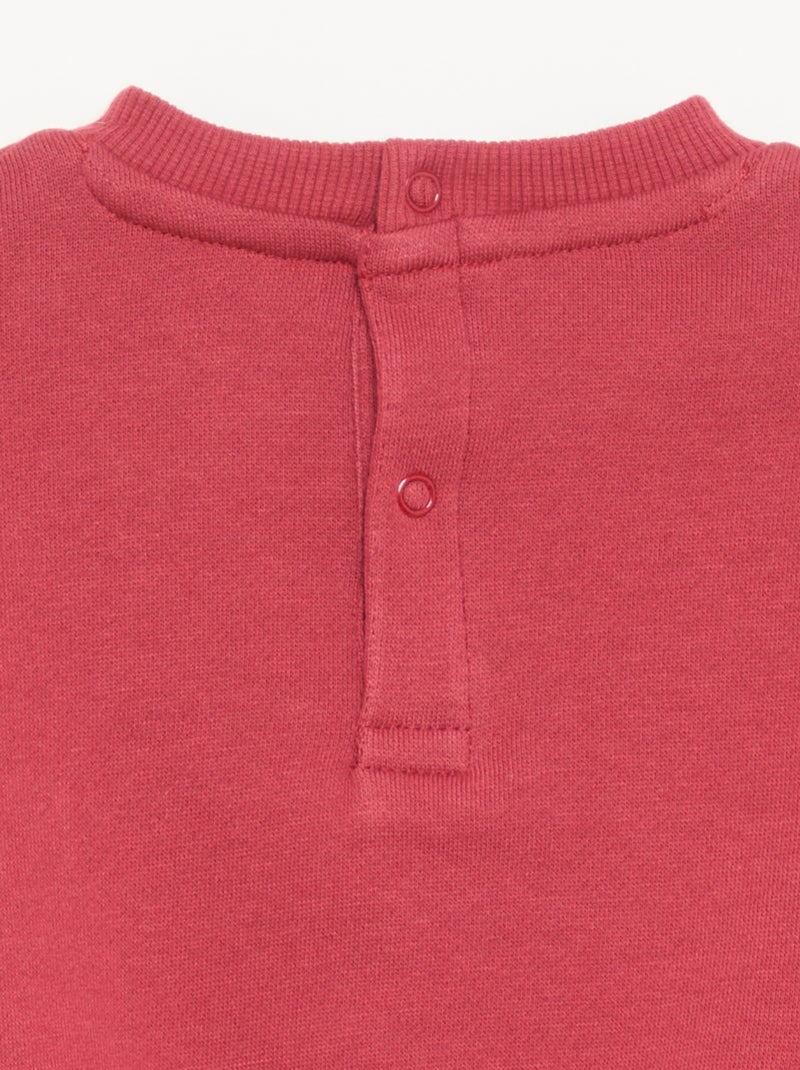 Ensemble sweat imprimé + legging Rouge - Kiabi