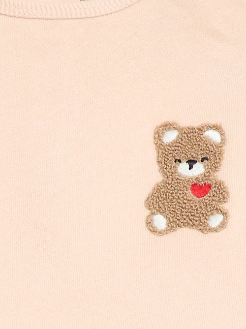 Ensemble sweat + jogging fantaisie - Kiabi