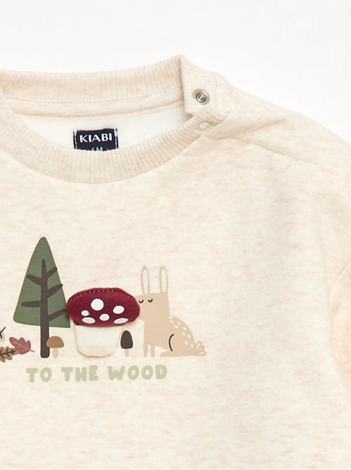 Ensemble sweat + legging animé - Kiabi