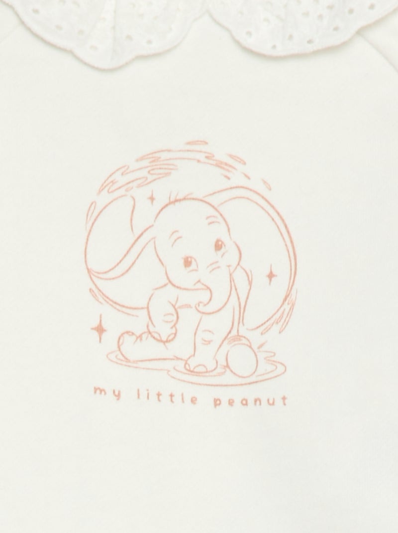 Ensemble Sweat + legging + bandeau 'Dumbo' - 3 pièces Blanc - Kiabi