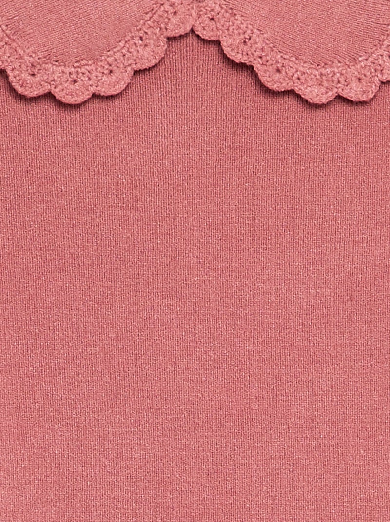 Ensemble sweat + legging en maille compact - 2 pièces Rose - Kiabi