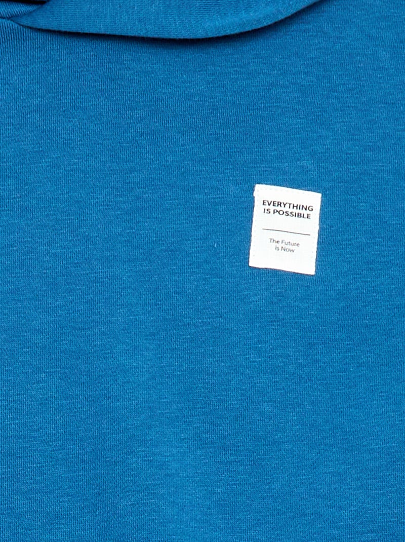 Ensemble sweat + pantalon de jogging - 2 pièces Bleu - Kiabi