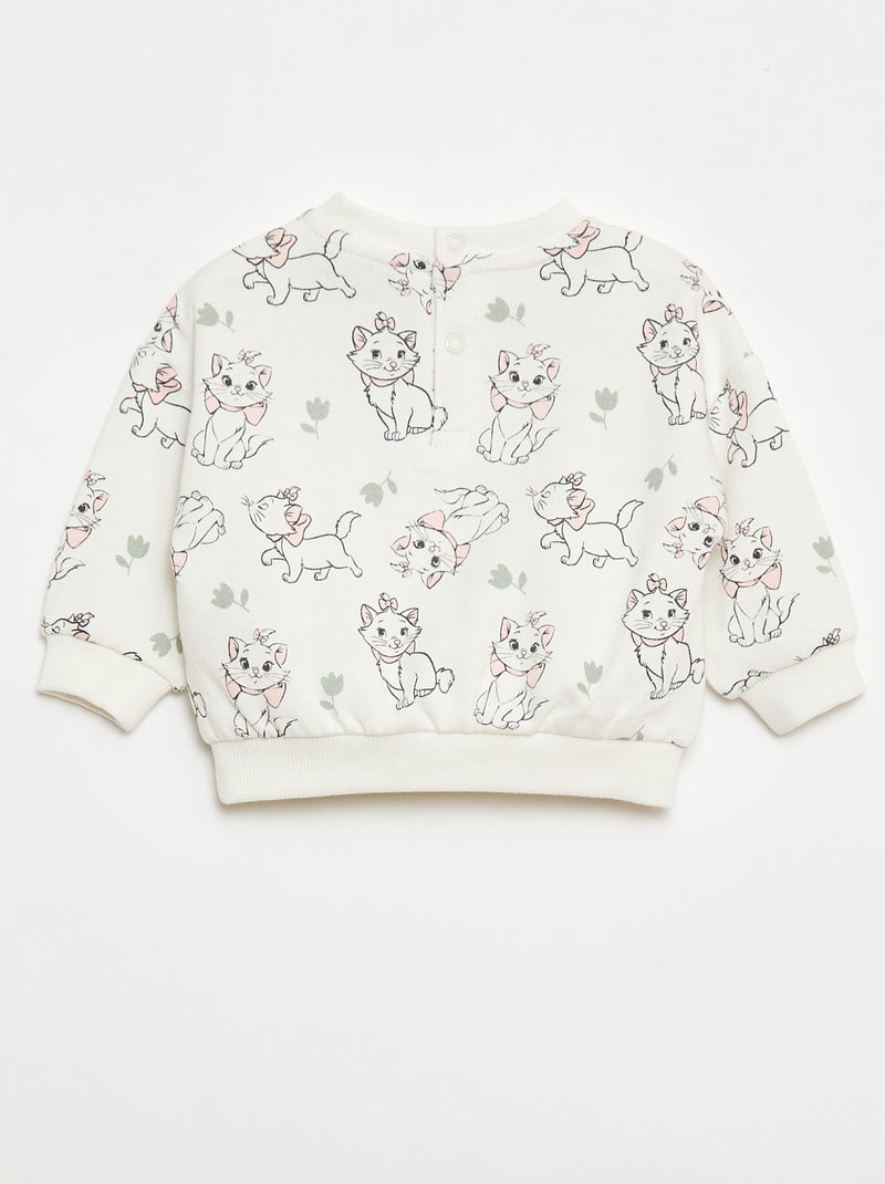 Ensemble Sweat-shirt + leggings 'Disney' Blanc - Kiabi