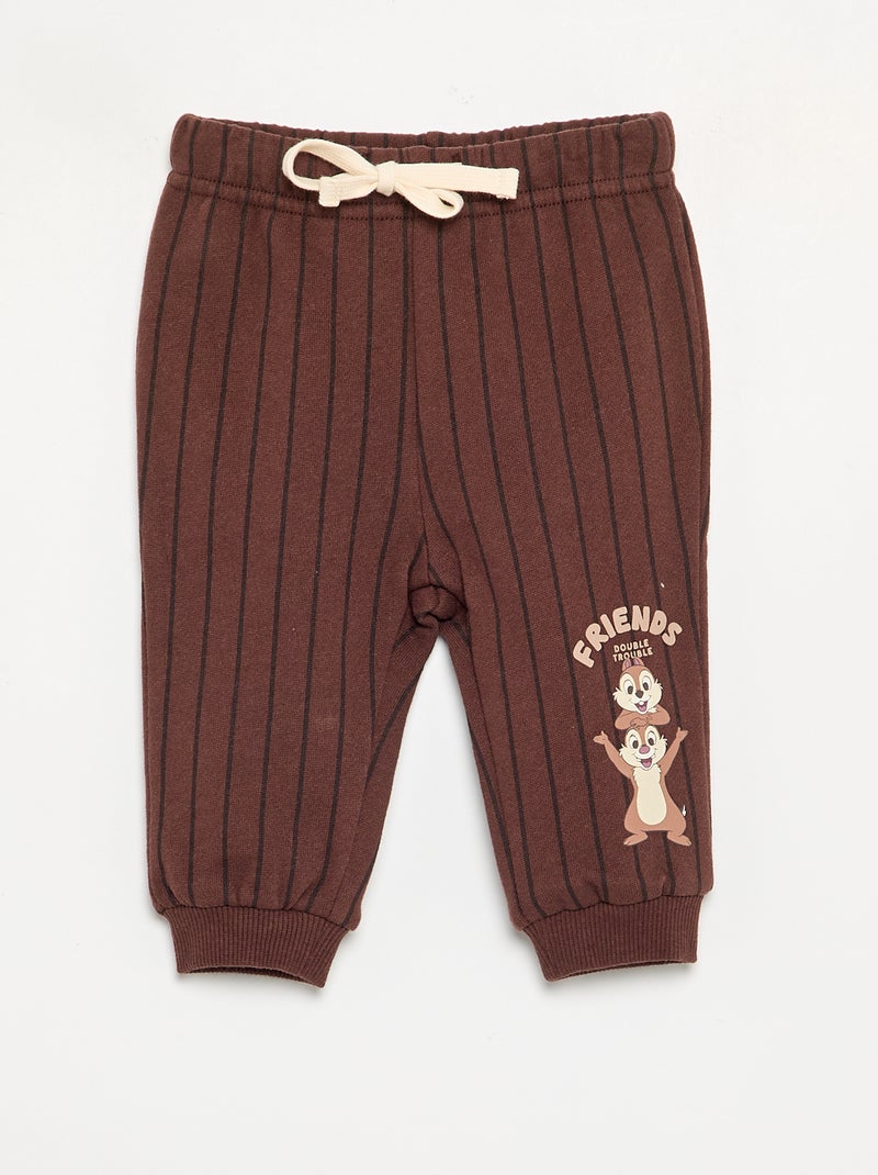 Ensemble sweat + t-shirt + pantalon 'Tic & Tac' 'Disney' - 3 pièces Beige - Kiabi