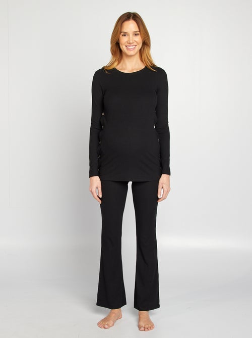 Ensemble t-shirt allaitement + pantalon - 2 pièces - Kiabi