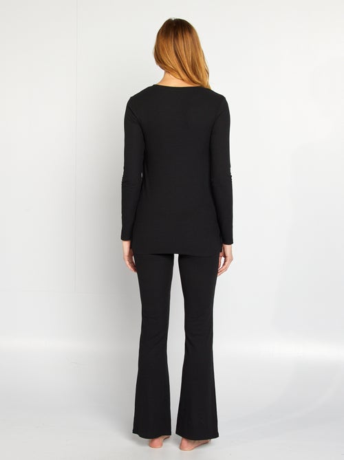 Ensemble t-shirt allaitement + pantalon - 2 pièces - Kiabi