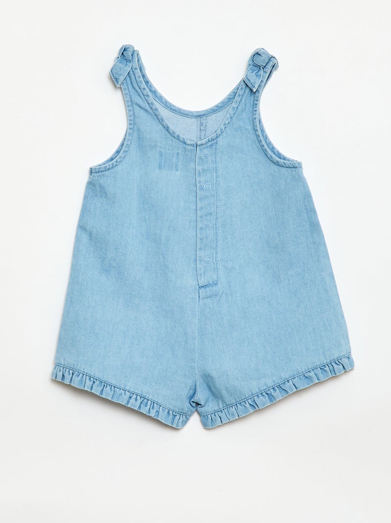 Ensemble t-shirt + combishort 'Disney' 'Mickey' Blanc - Kiabi