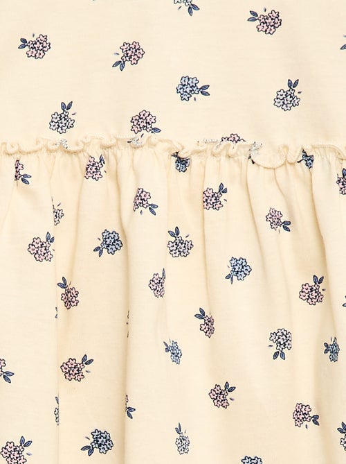 Ensemble t-shirt + legging côtelé - 2 pièces - Kiabi