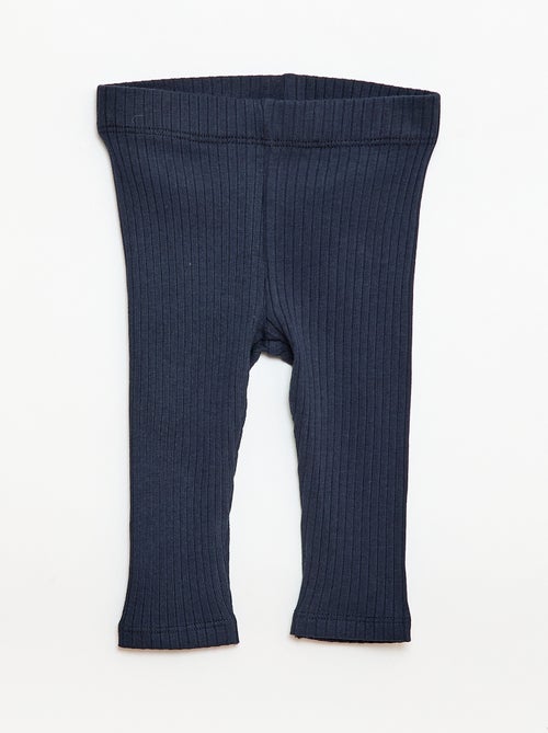 Ensemble t-shirt + legging côtelé - 2 pièces - Kiabi