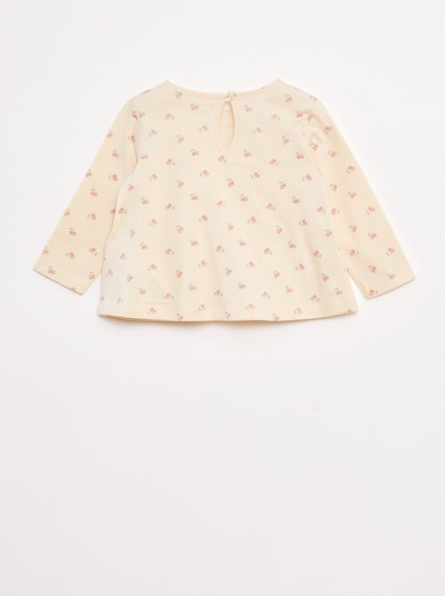 Ensemble t-shirt + legging côtelé - 2 pièces - Kiabi