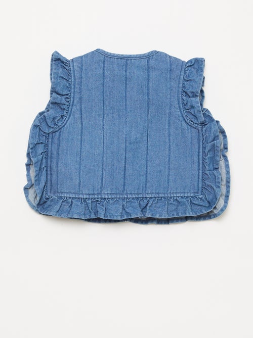 Ensemble t-shirt + legging + gilet - 3 pièces - Kiabi