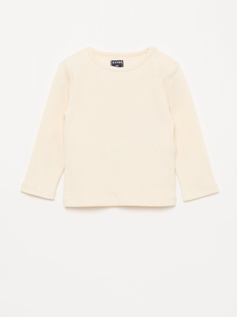 Ensemble t-shirt + legging + gilet - 3 pièces Bleu - Kiabi