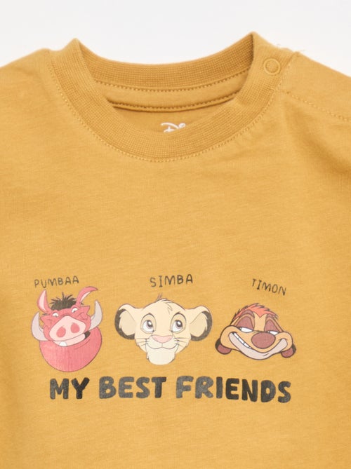 Ensemble t-shirt + salopette 'Disney' 'Le Roi Lion' - 2 pièces - Kiabi
