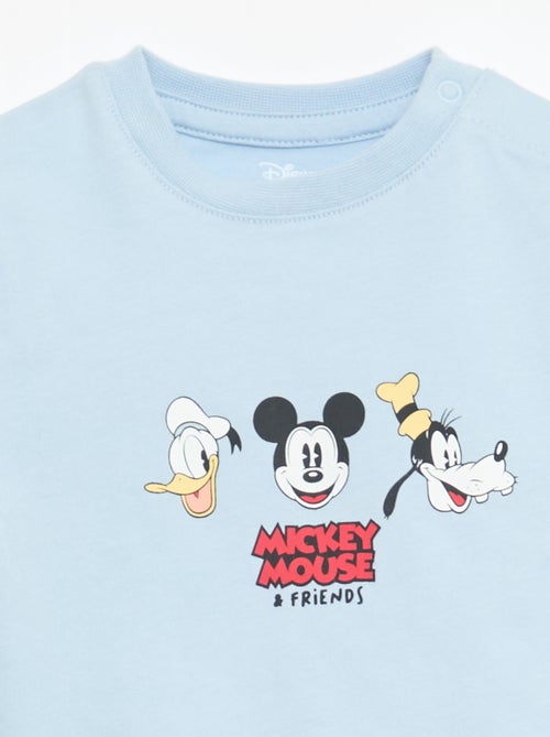 Ensemble t-shirt + salopette 'Disney' 'Mickey' - 2 pièces - Kiabi