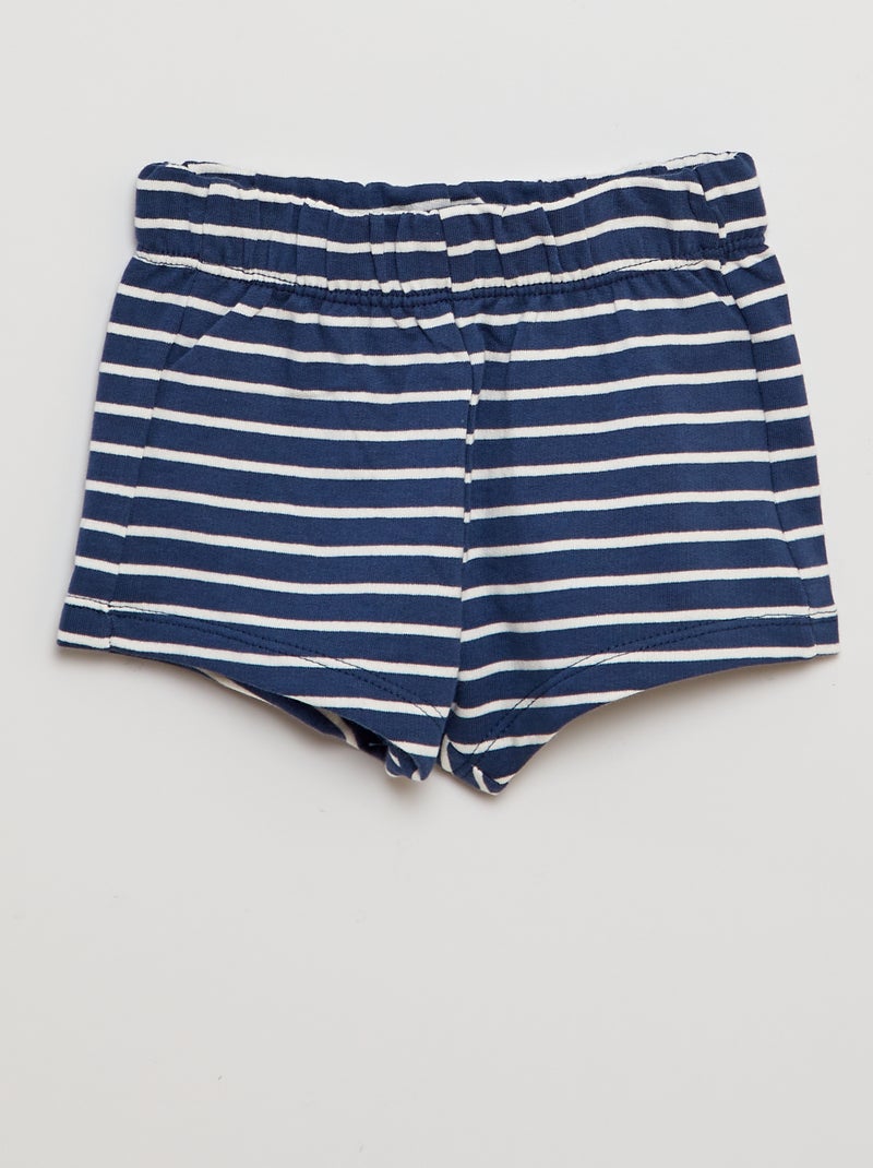 Ensemble t-shirt + short - 2 pièces BLEU - Kiabi