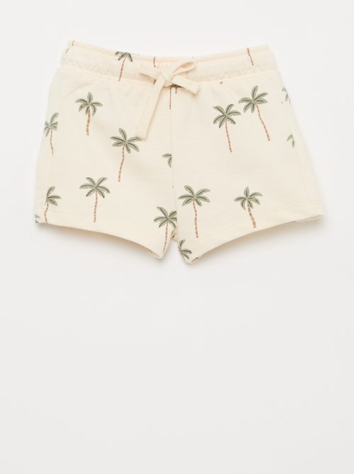Ensemble t-shirt + short à motif - 2 pièces - Kiabi