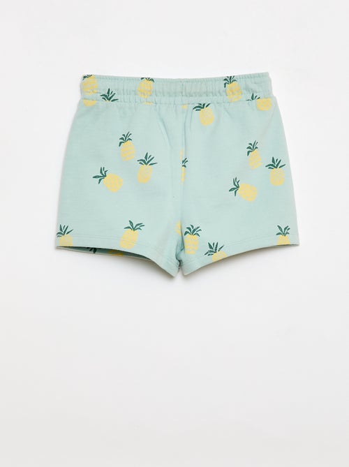 Ensemble t-shirt + short à motif - 2 pièces - Kiabi