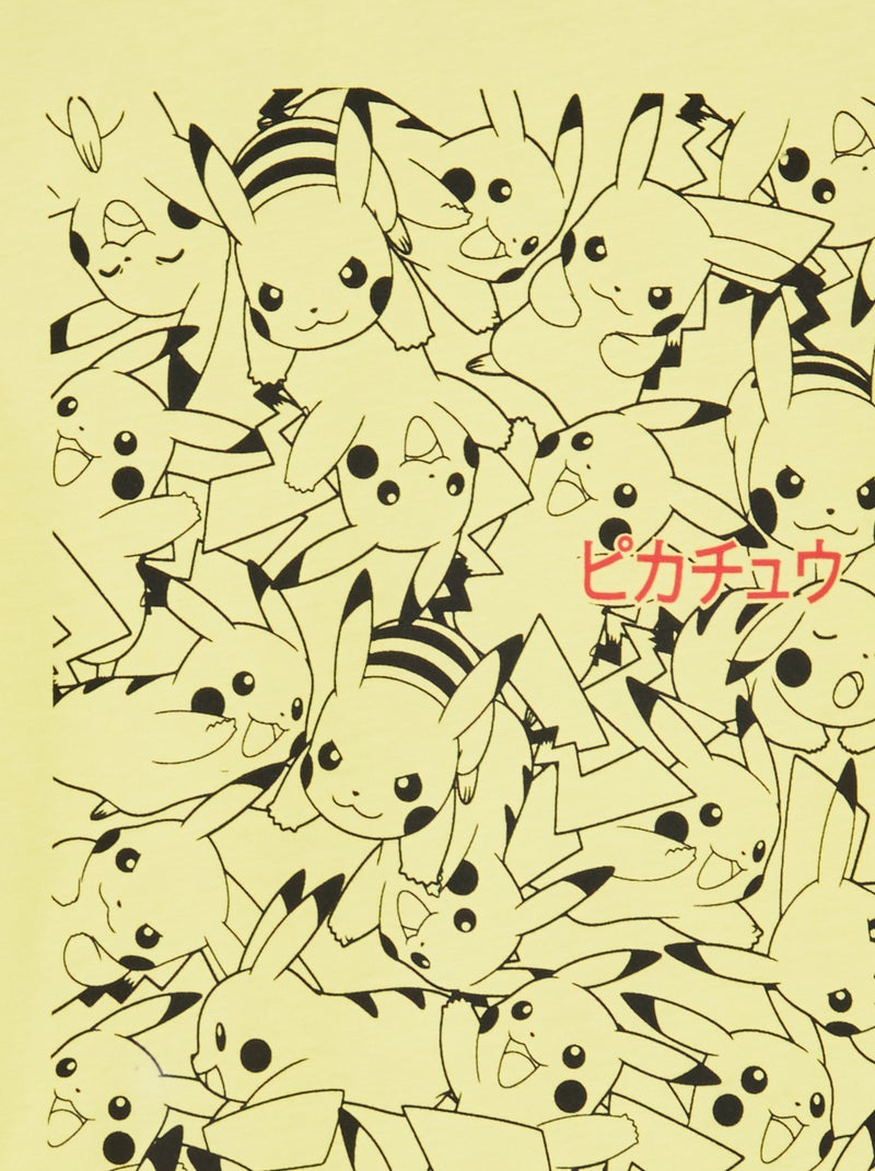 Ensemble t-shirt + short 'Pokemon' - 2 pièces Jaune - Kiabi