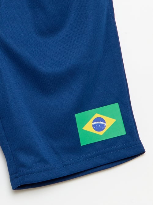 Ensemble t-shirt + short sous licence officielle de La Coupe du Monde de la FIFA 26™ - Brésil - Kiabi