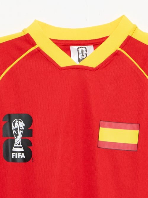 Ensemble t-shirt + short sous licence officielle de La Coupe du Monde de la FIFA 26™ - Espagne - Kiabi