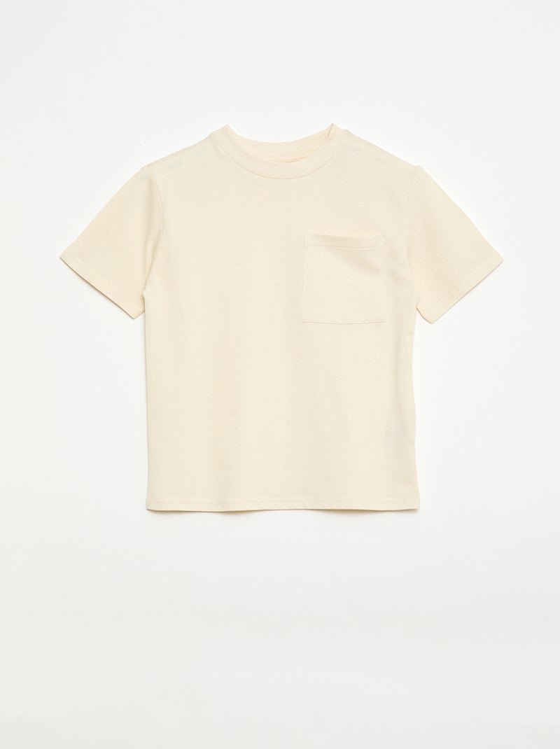 Ensemble t-shirt + short style damier - 2 pièces Bleu - Kiabi