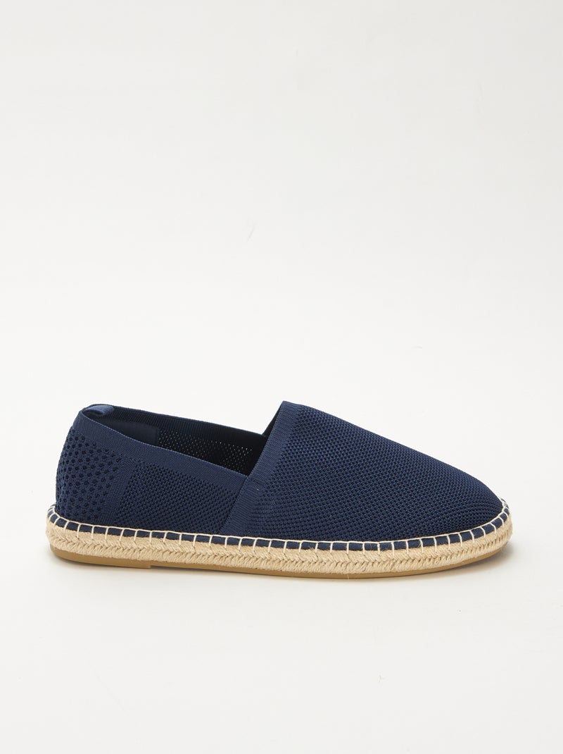 Espadrilles en mesh Bleu - Kiabi