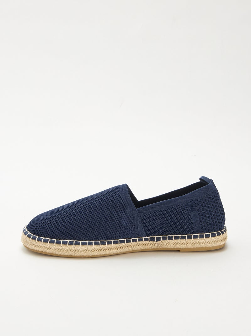 Espadrilles en mesh Bleu - Kiabi