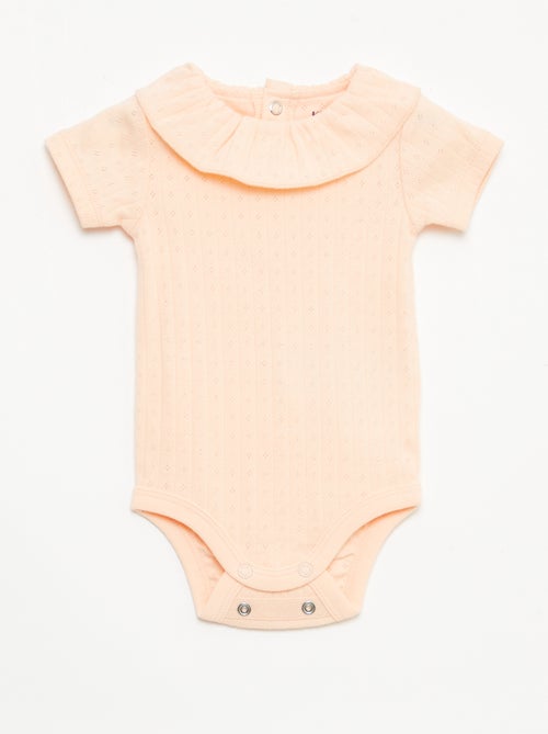 Evolutive Bodysuit + Ribbed Knit Sleepsuit Set - Kiabi
