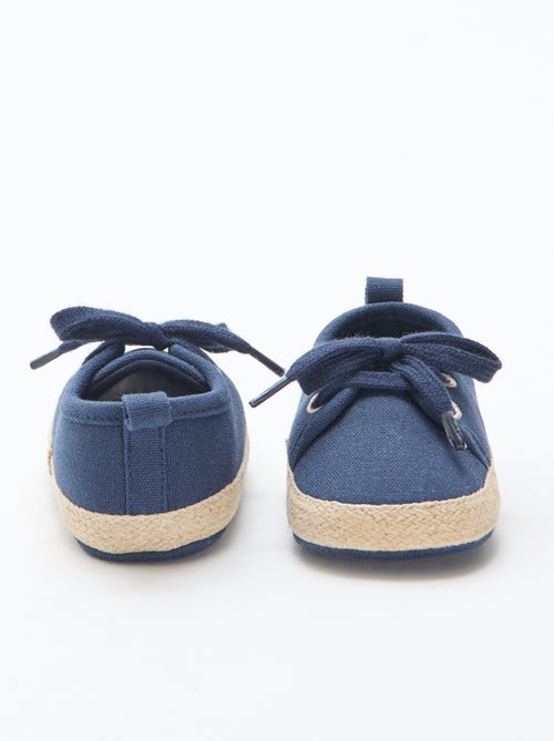 Fabric Lace-Up Sneakers - Kiabi